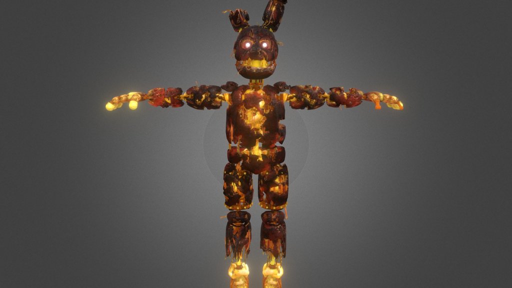 make a fnaf character 3d model make a fnaf character 3d model