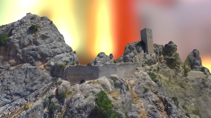 Castillo de Tíscar (Quesada, Jaén) 3D Model