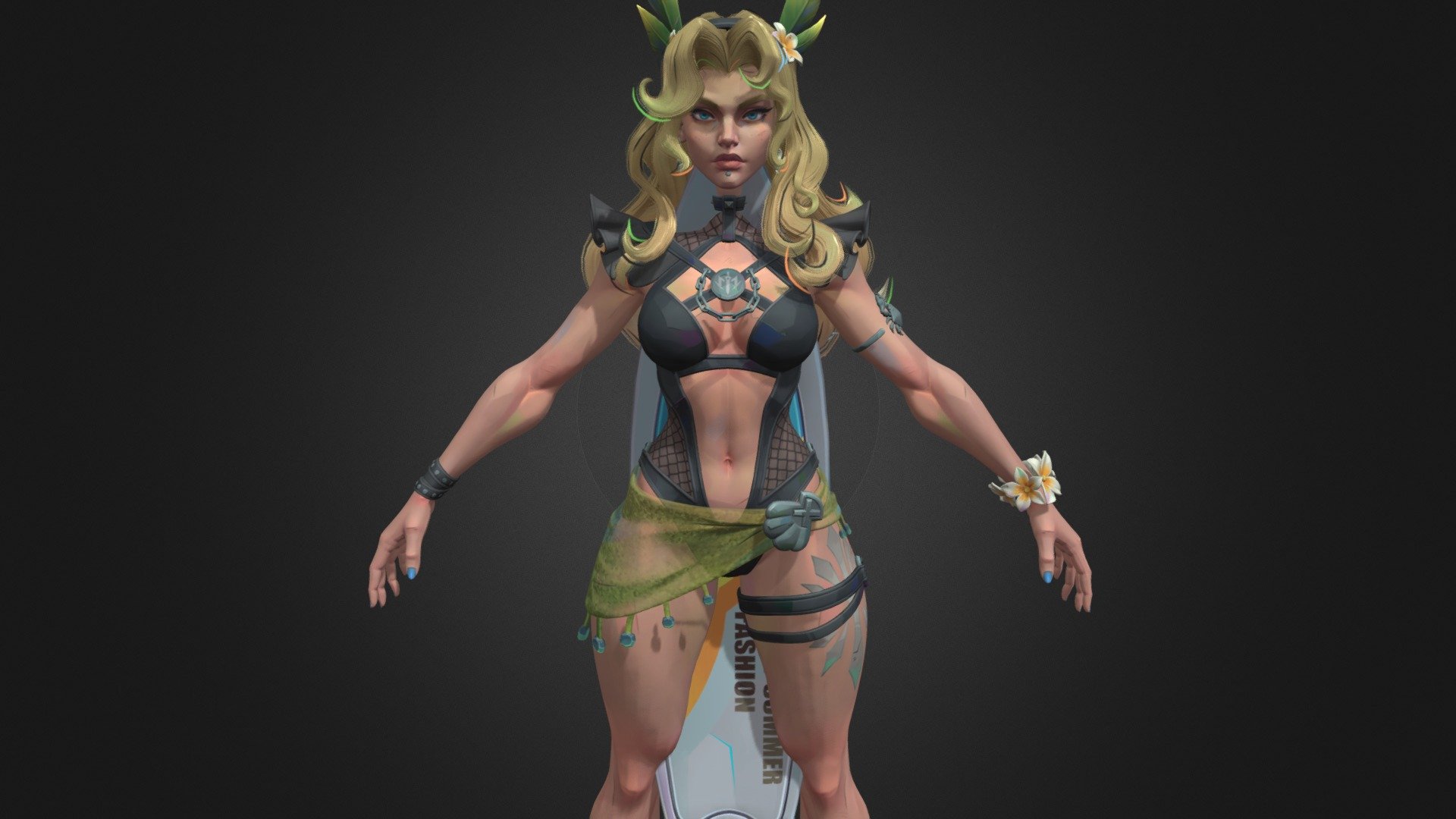 Magik - Soul Surfer — Sketchfab embed 3D viewer