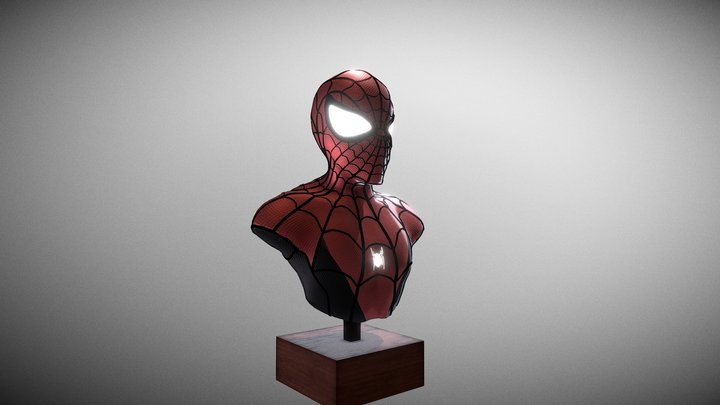 Spiderman RedLight 3D Model