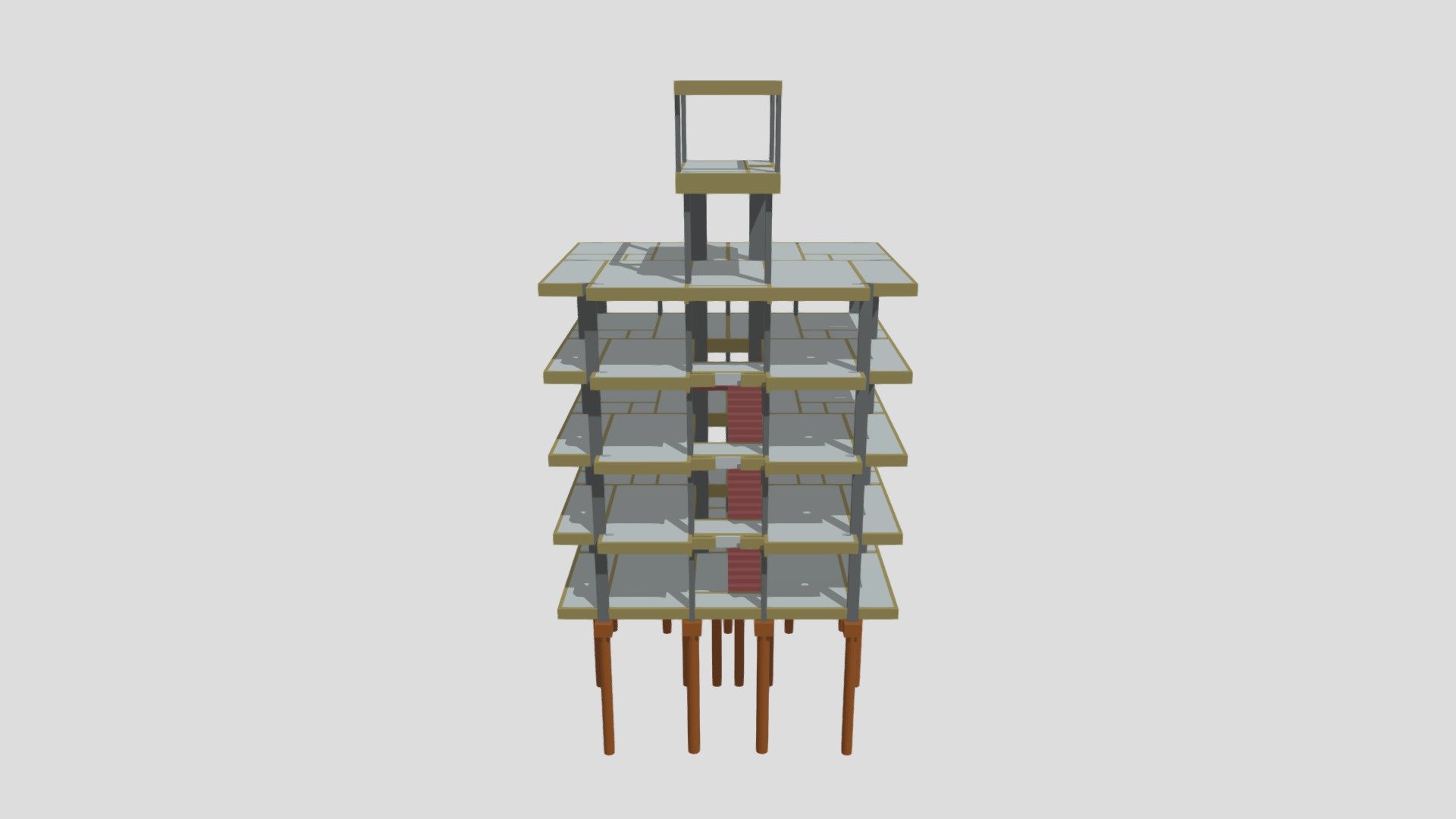 Projeto Residencial - Prédio 4 Andares