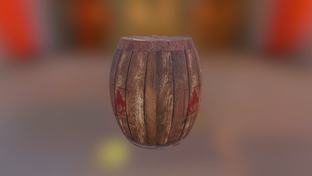 Barrel02 3D Model