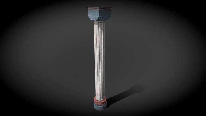 Roman Column (Free) – Modelo 3D gratuito STL