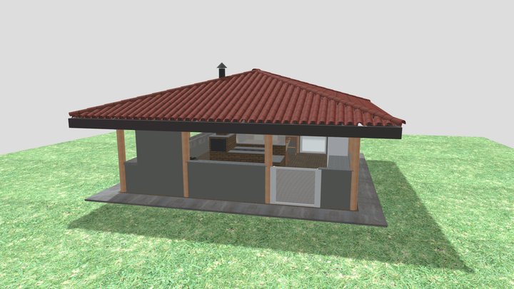 Rio Verde - Quiosque |E| 3D Model