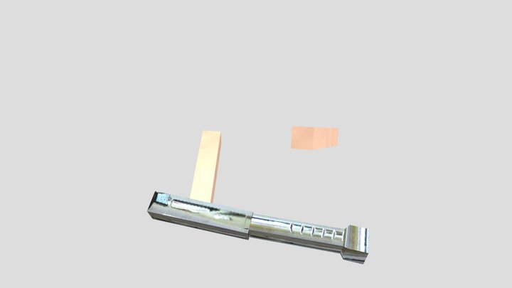 Труба с пылесоса 3D Model