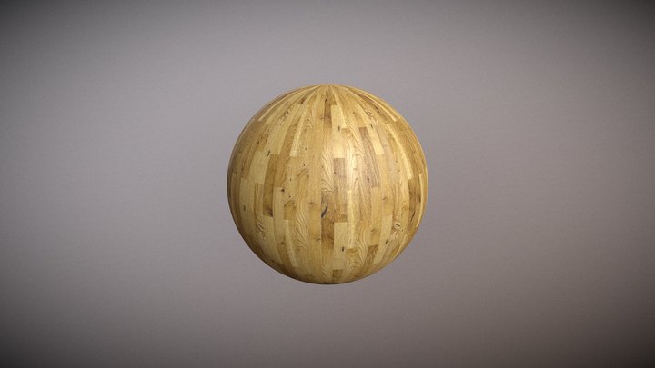 Wormhole - parquet pack material 3D Model