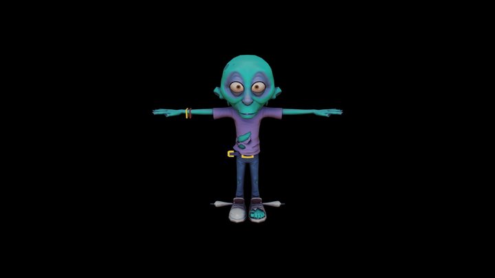 Zombie 3D Model
