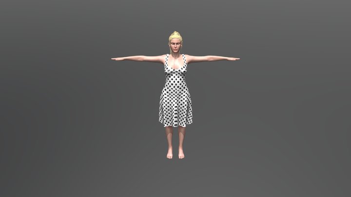Amy 3D Model
