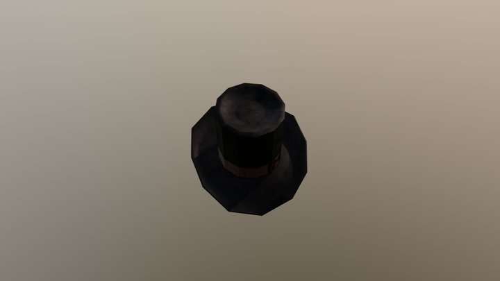 Top Hat 3D Model