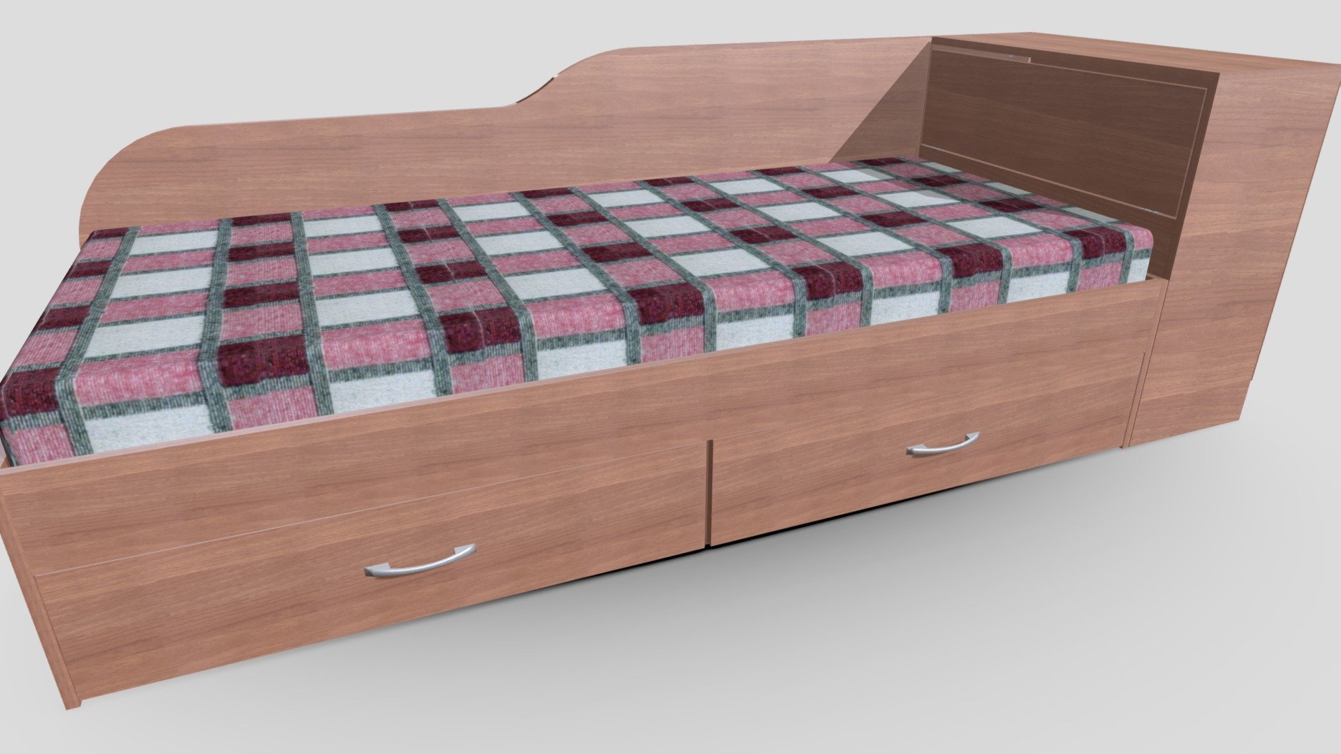 Легло и ракла / Bed and chest (GLB format)