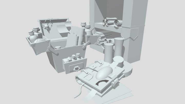 Witchbox_4_1 3D Model