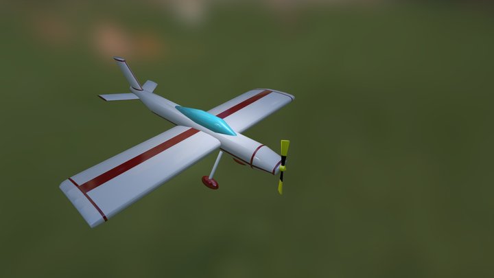 Samolot dla War Thunder 3D Model