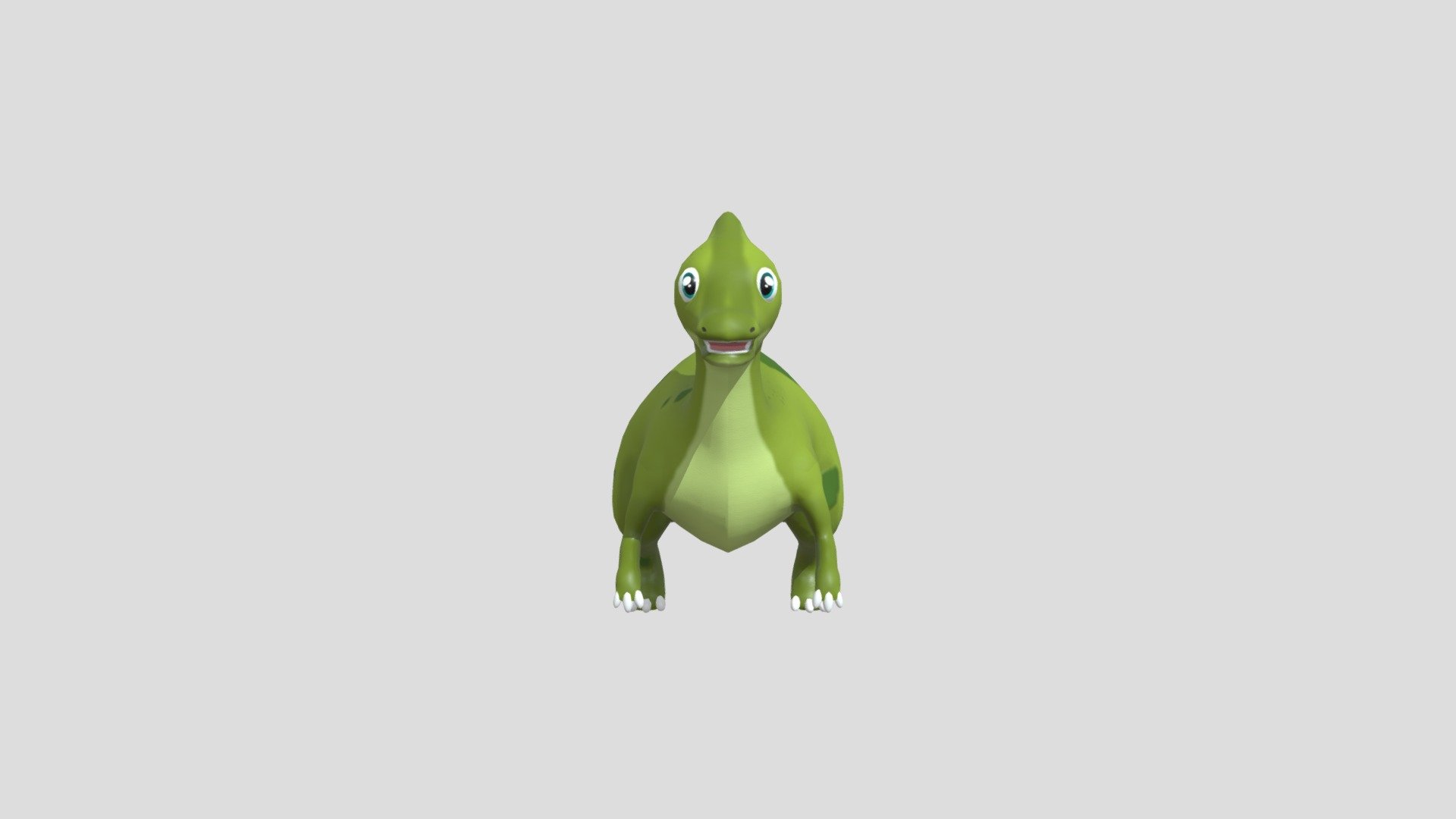 Parasaur Lowpoly