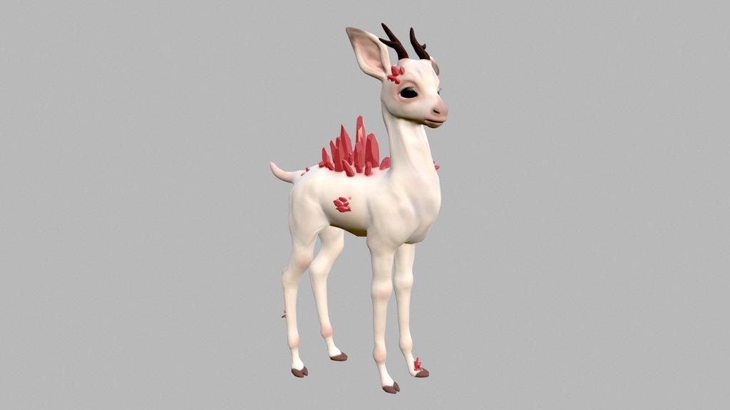 Crystal deer