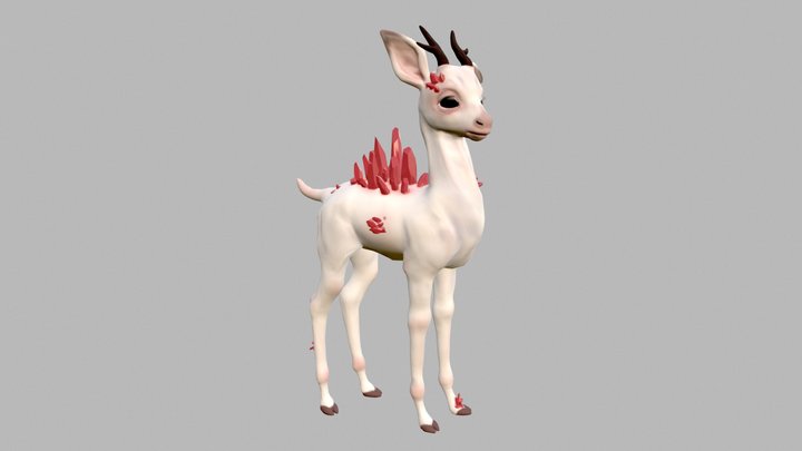 Crystal deer