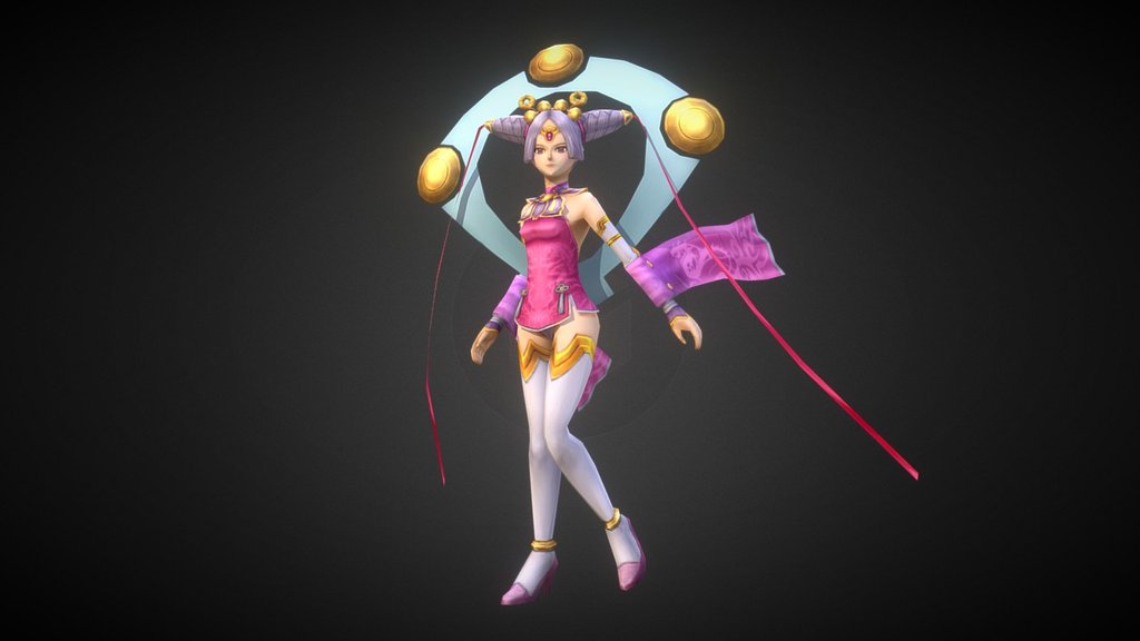 tomato anime girl 3d model tomato anime girl 3d model