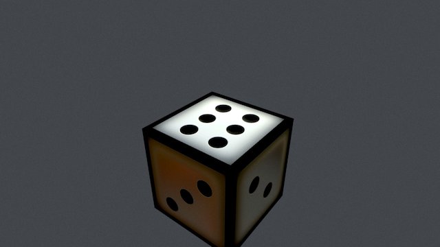 Cube Texture Test 3D Model