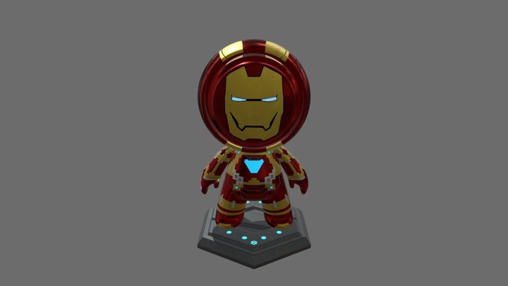 Meet MAT 2 | Iron Man 3D Model