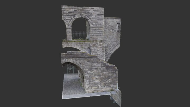 Pont des Trous Tournai 3D Model