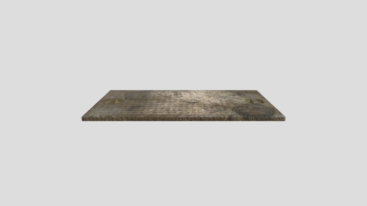 Manhole Cover 3D Model