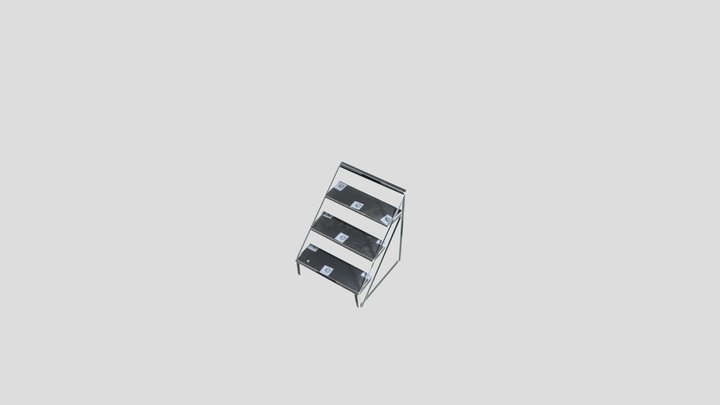 Stairs_with_Point 3D Model