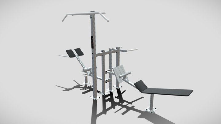 MULTI FUNCTIONAL RACK 3D Model