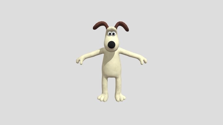 GameCube - Wallace & Gromit in Project Zoo - Gro 3D Model