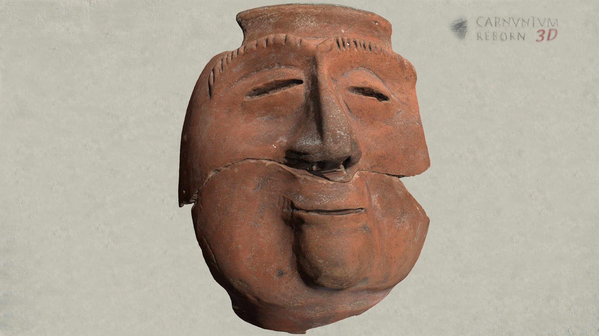 Gesichtsgefäß — Sketchfab embed 3D viewer