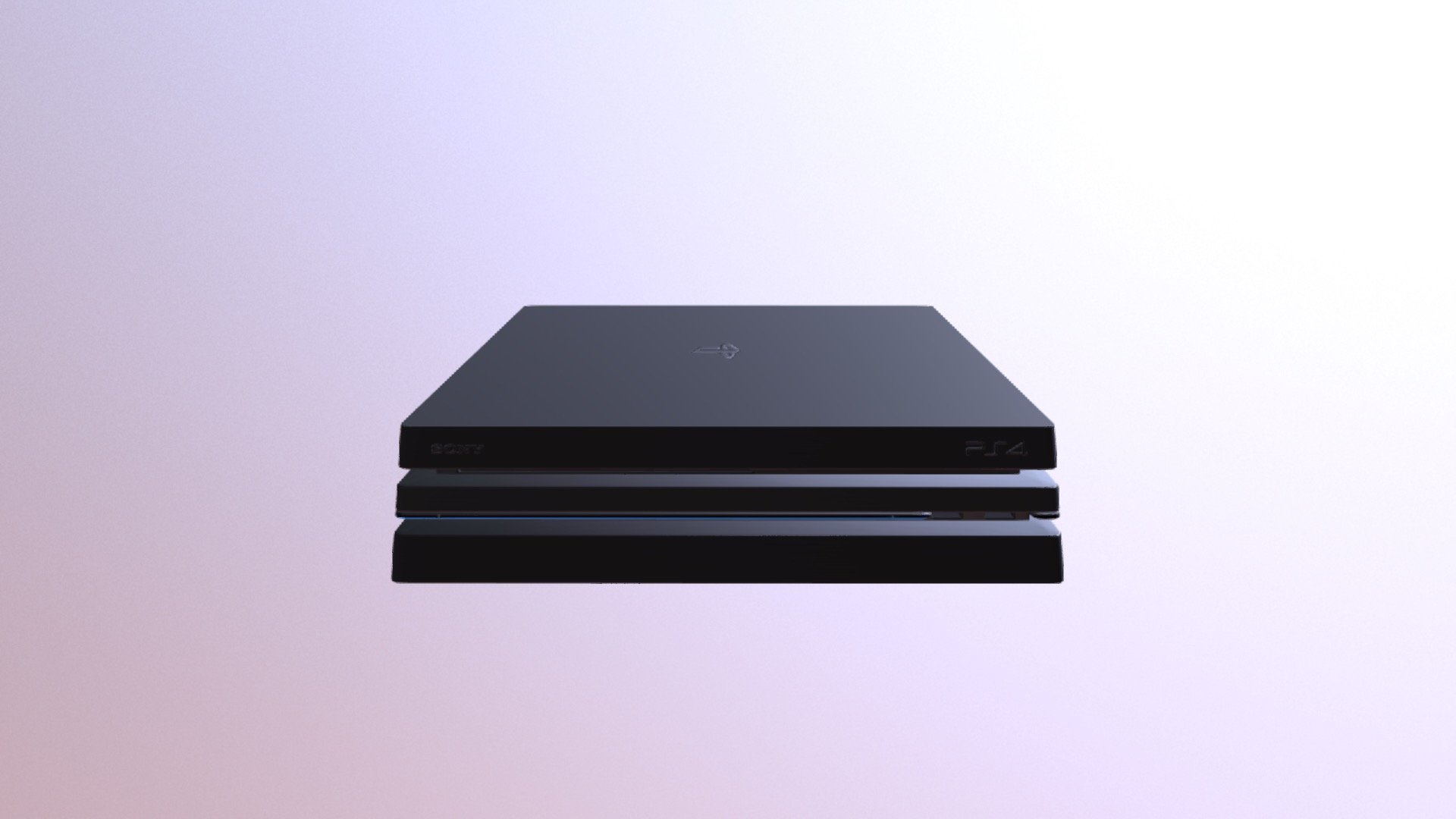 Playstation 4 Pro - 3D model by alexreed12345 [99cf894] - Sketchfab