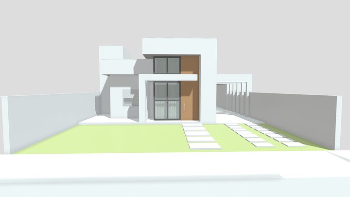 CASA MODELO JARDIM ALTOS 3D Model