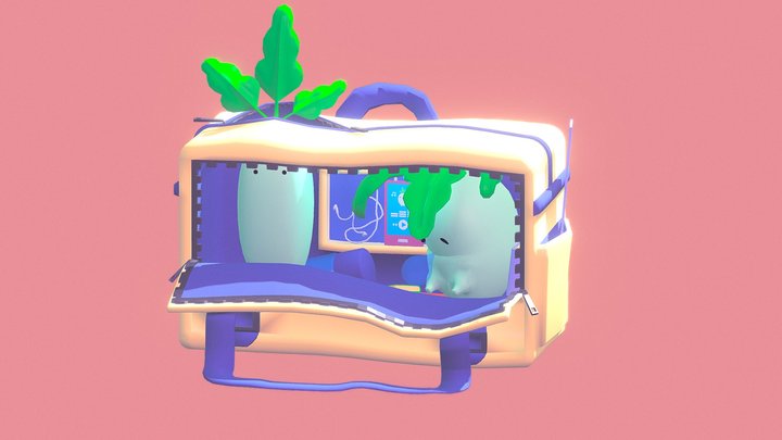 Daikon 3D Model