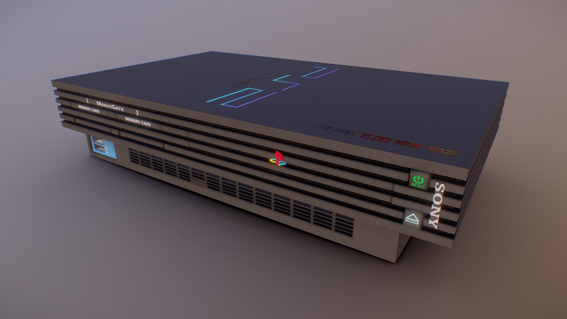PlayStation 2 (one of the my first models)