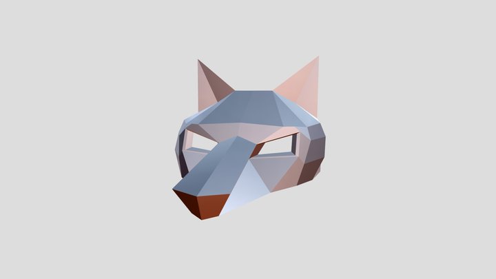 Wolf Mask(Free) 3D Model