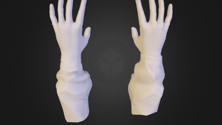 hand low 3D Model