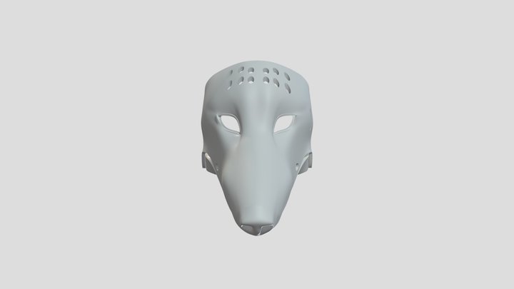 Realistic Wolf 3D Model