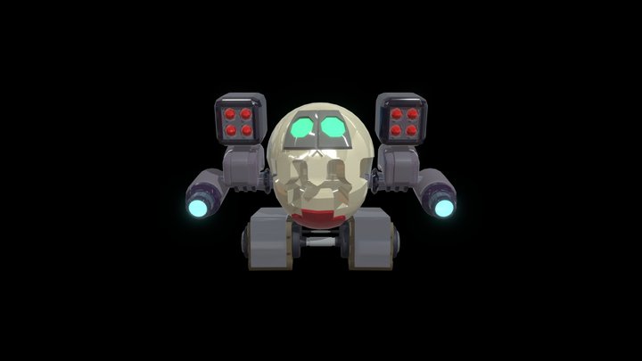 Mecha Daniel Galindo 3D Model