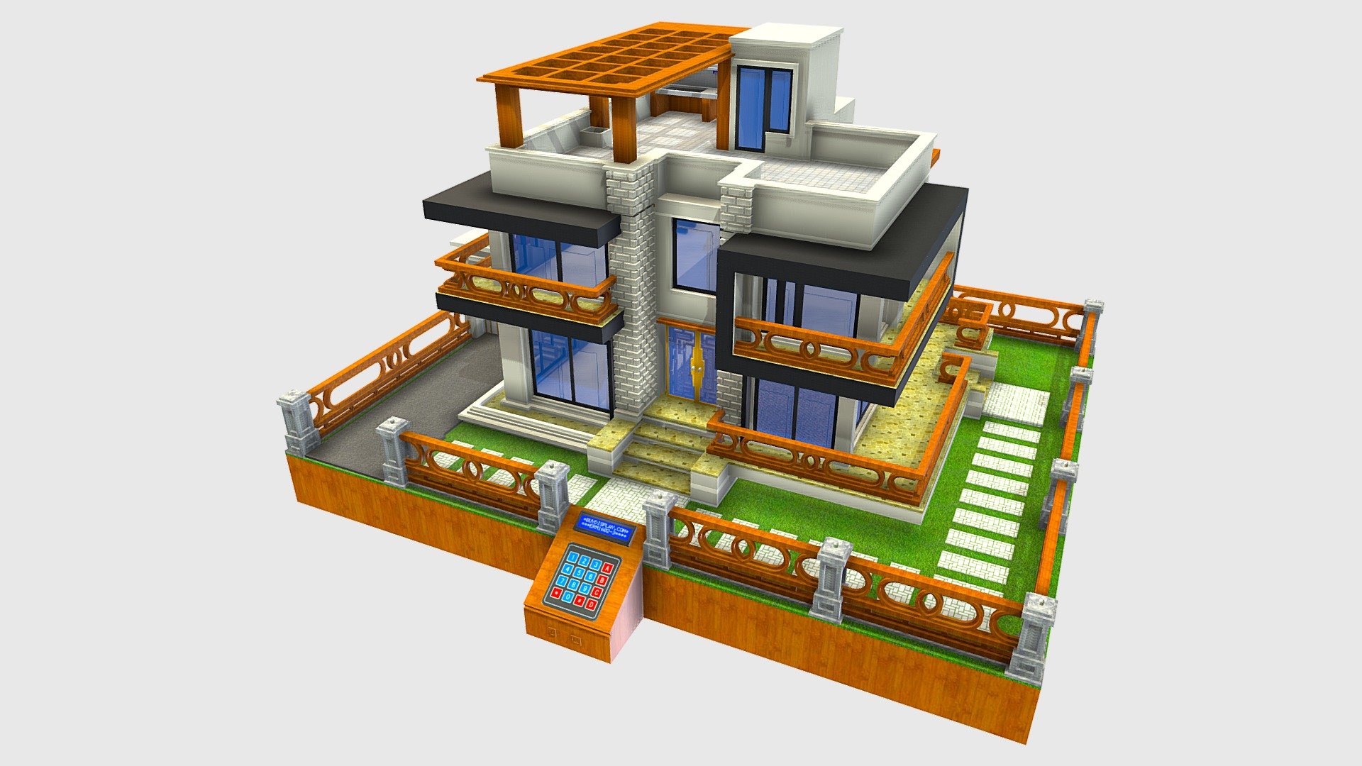 Smart Home - arduino - Download Free 3D model by Zeyad Hamed (@Zeyad ...