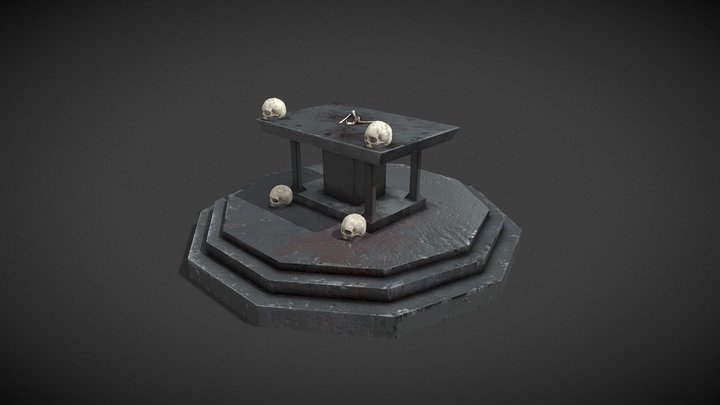 Sacrifice Table 3D Model