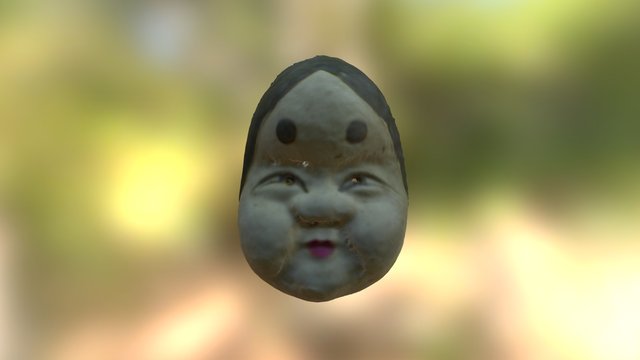 Mask Female 3D Model