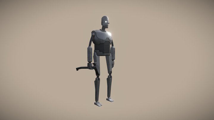 Tin Man 3D Model
