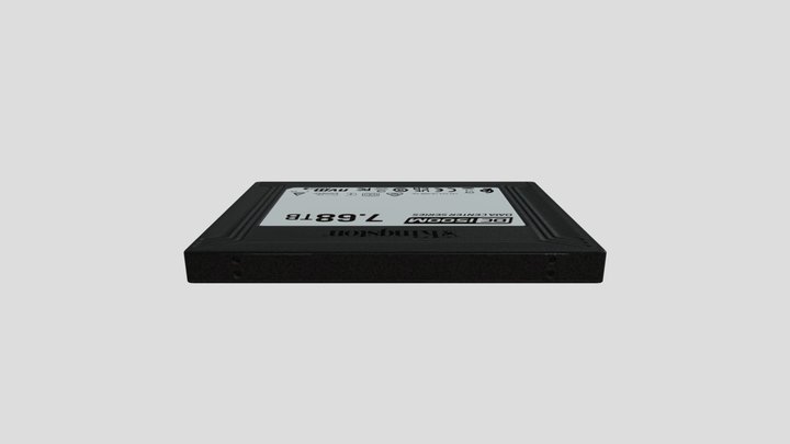 Kingston DC1500M SSD 3D Model