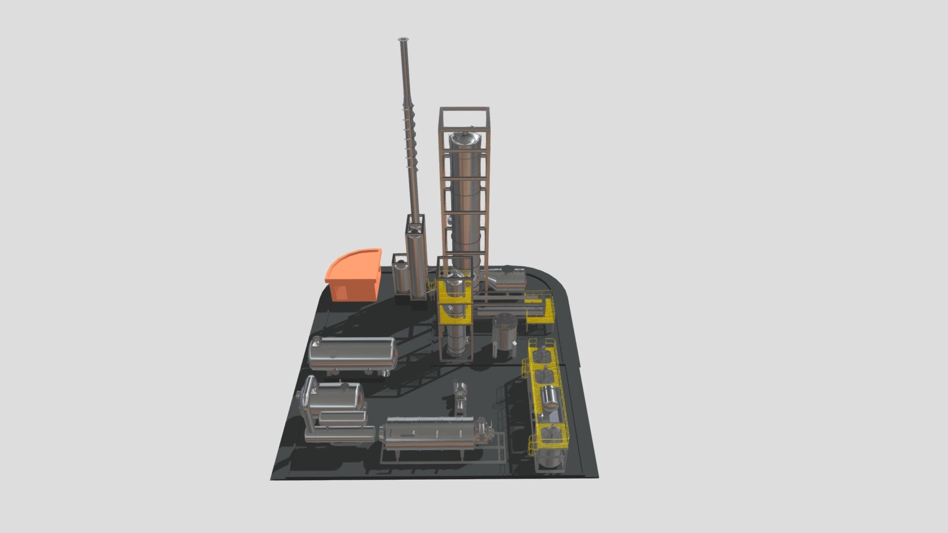 Planta de Ácido Sulfúrico — Sketchfab embed 3D viewer