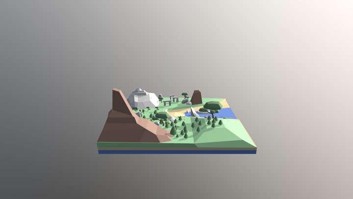 Pride lands 3D Model