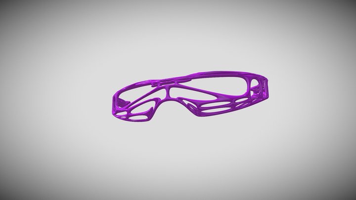 隠しメガネ vorontic hiding glasses 3D Model