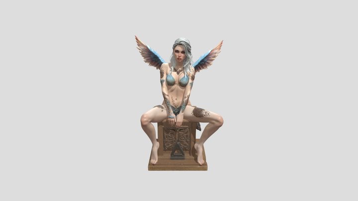 sexy WOMAN – Free 3D Model STL