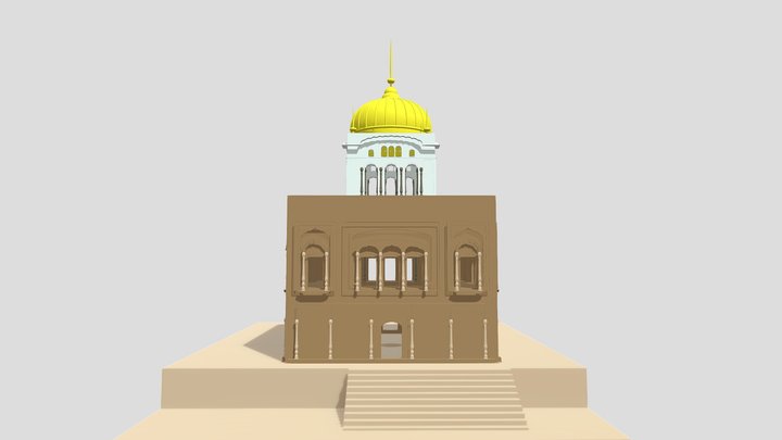 Gurdwara Sri Rori Sahib Jahman 3D Model