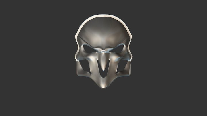 Reaper Mask (Overwatch) 3D Model