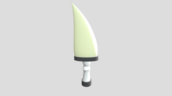 Tooth Knife 3D Model