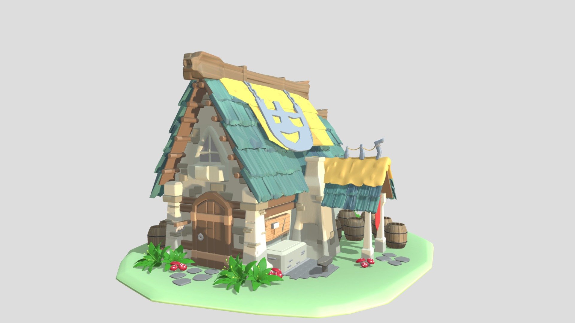Shack assignment - 3D model by NuoSkillz [99e0ddb] - Sketchfab