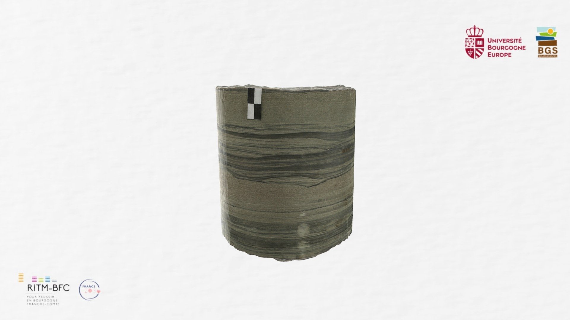 Carotte Détritique - Flaser Bedding - 3D model by Buoncristiani JF ...